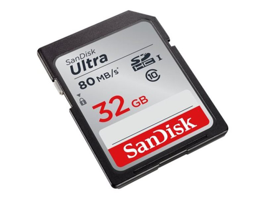 Sandisk Ultra 32GB SDHC Memory Card