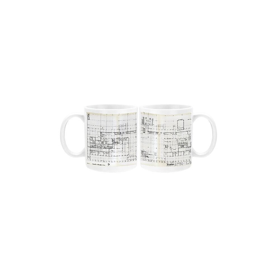 (11oz) Euston Station. British Railways. Concourse Level Plan. c1964 (Photo Mug)