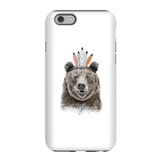 Balazs Solti Native Bear Phone Case for iPhone and Android - iPhone 6 - Tough Case - Gloss