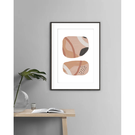 Monolith N.1 - Picture Frame Graphic Art Print on Paper