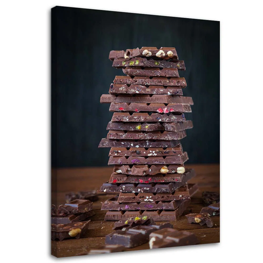Canvas Print Chocolate Candy