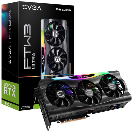 EVGA GeForce RTX 3080 Ti 12GB FTW3 ULTRA GAMING Graphics Card