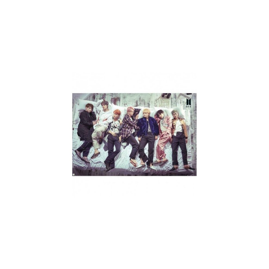 BTS KOREAN BOY BAND LARGE POSTER 90X60CM - OFFICIAL GIFT