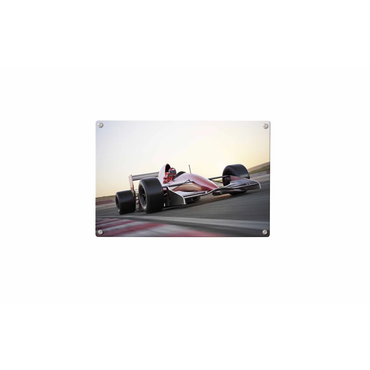 Racing Car Magnetic Wall Mounted Photo Memo Board