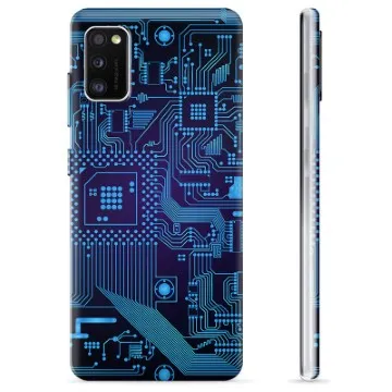Samsung Galaxy A41 TPU Case - Circuit Board