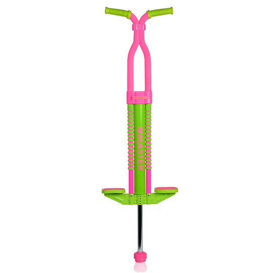 Flybar Master Pogo Stick - Pink & Green