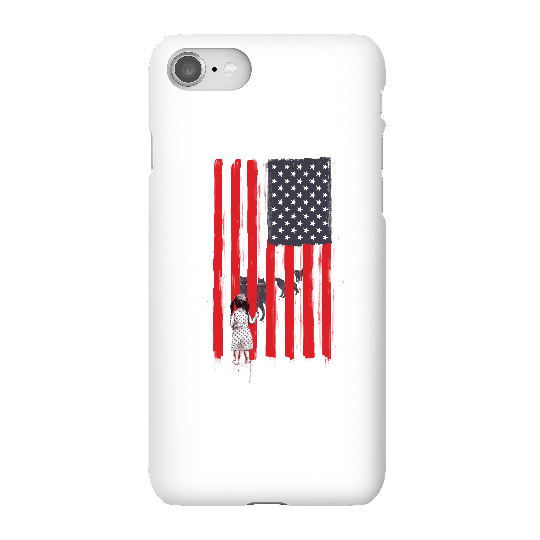 Balazs Solti USA Cage Phone Case for iPhone and Android - iPhone 8 - Snap Case - Gloss
