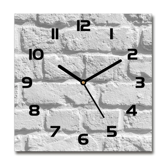 Johnitta Brick Wall Silent Wall Clock