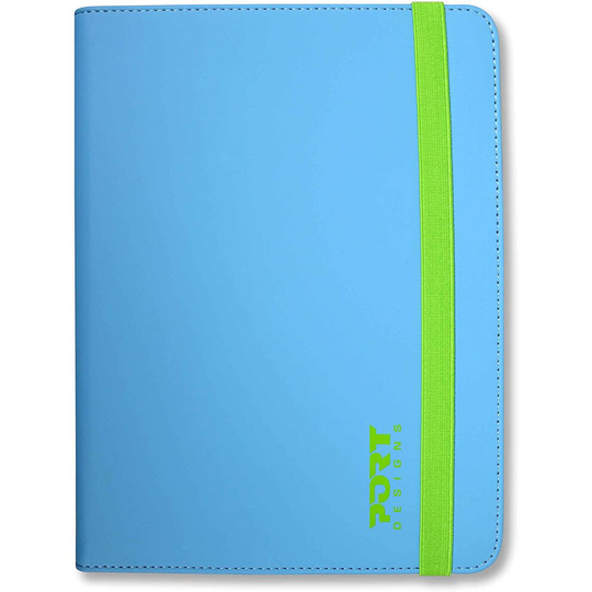 Port Designs Slim Universal Protective 9/10 inch Blue/Green Case for Samsung Galaxy/iPad/Kindle Tablets