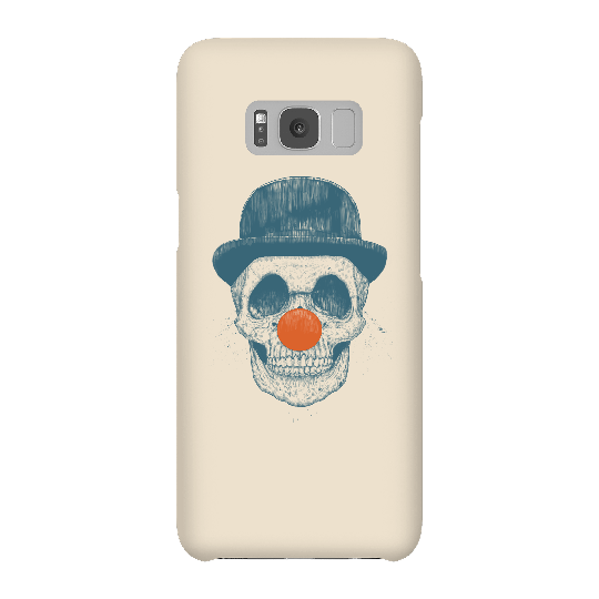 Balazs Solti Red Nosed Skull Phone Case for iPhone and Android - Samsung S8 - Snap Case - Gloss