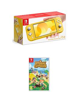 Nintendo Switch Lite Console With Animal Crossing New Horizon