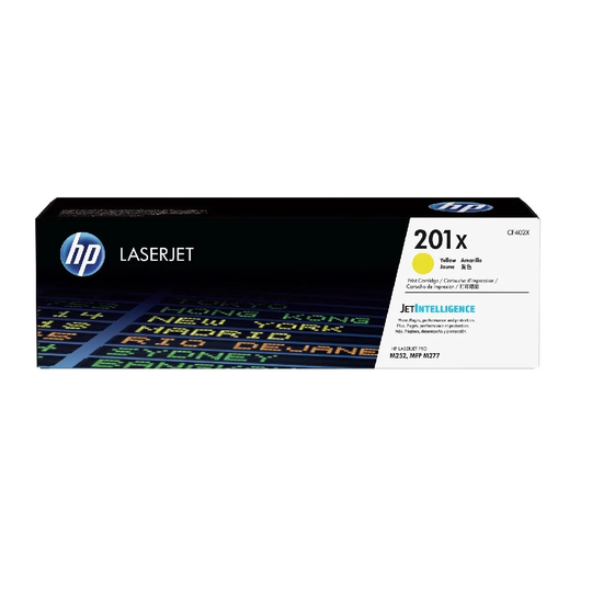 HP 201X High Yield Yellow Original LaserJet Toner Cartridge