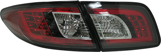 Set LED Tail Lights Mazda 6 4/5-doors (excluding Wagon) 2002-2007 - Black DL MAR09J AutoStyle DL MAR09J