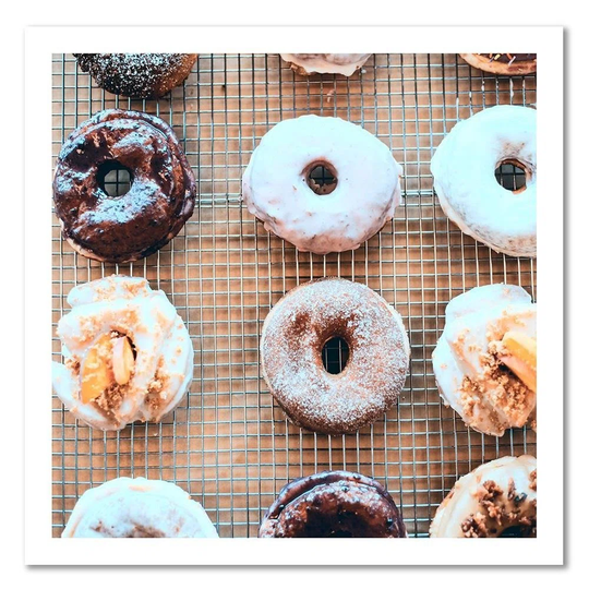 Canvas Print Sweet Donuts