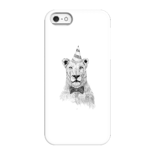 Balazs Solti Party Lion Phone Case for iPhone and Android - iPhone 5/5s - Snap Case - Gloss