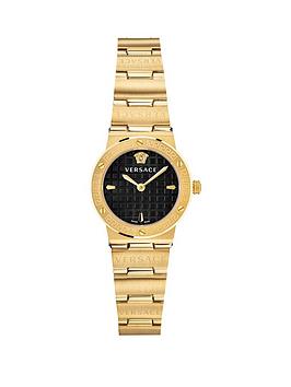 Versace Greca Logo Mini 27Mm Black Dial