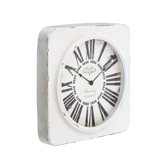 38cm Antique Square Wall Clock