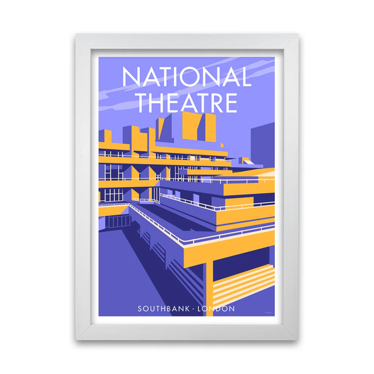 'London National Theatre' Graphict Art