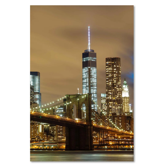 Canvas Print, Cities And Orange Architecture 16320