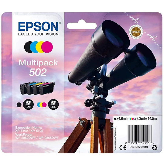 Epson Multipack 4-colours 502 Ink