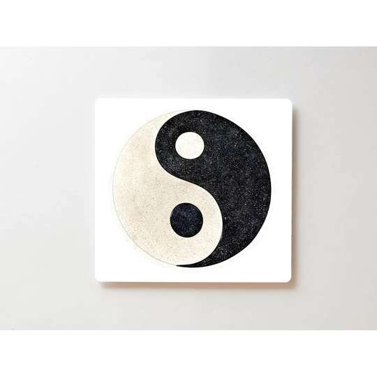 Backlight Motif Wall Picture Yin Yang Magnetic Cork Board