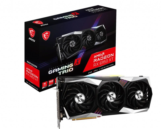 MSI Radeon RX 6950 XT GAMING X TRIO 16GB Graphics Card