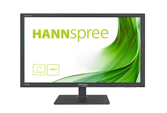 HANNspree HL274HPB 27" Wide LED TN Monitor, 60Hz, 5ms, HDMI, VGA, DVI-D, Speakers
