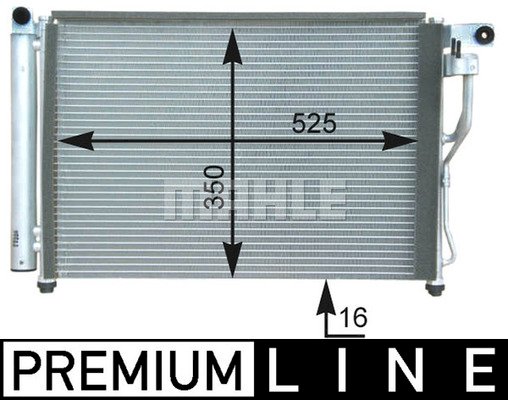 Condenser Air Conditioning 8FC351303-181 by BEHR