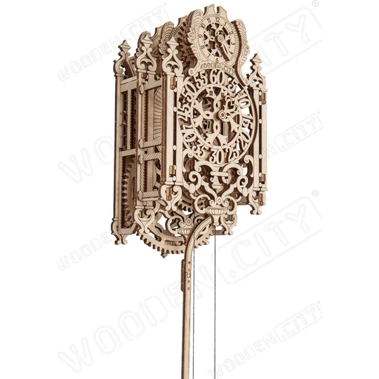 WoodenCity Royal Clock 3D Puzzle Kit