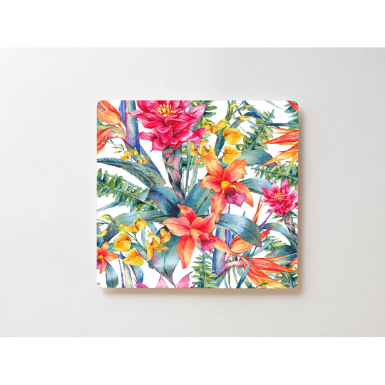 Backlight Flowers Magnetic Wall Mounted Cork Board