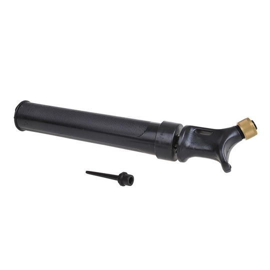 Fender pump, plastic, black with adapter SF591720