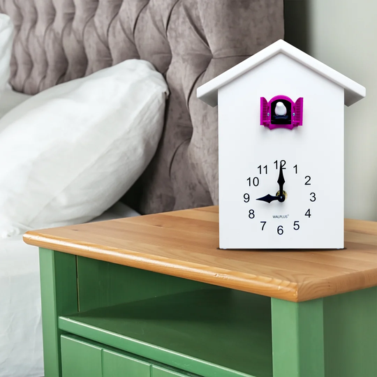 Analog Battery-Operated Alarm Tabletop Clock