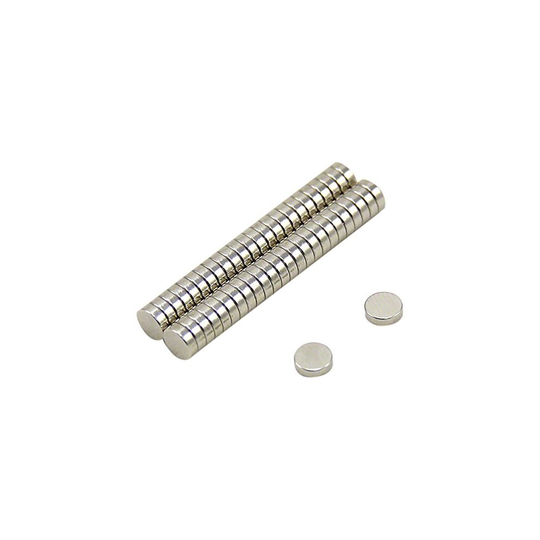 Magnet Expert® 5mm dia x 2mm thick N35 Neodymium Magnet - 0.51kg Pull ( Pack of 50 )