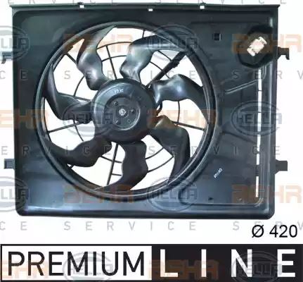 Air Conditioning fan 8EW351043-191 by Hella