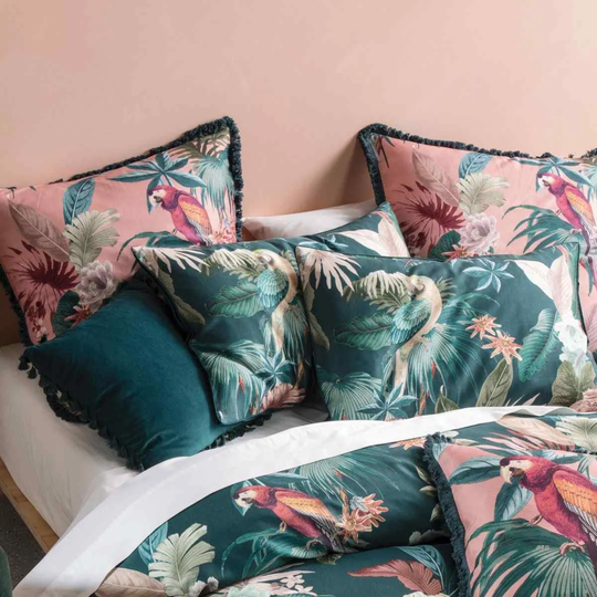 Linen House Fernanda Pillowcase Pair Cotton Multi