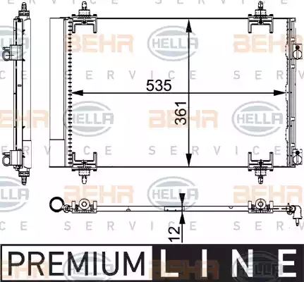 Condenser Air Conditioning 1139023 by BEHR