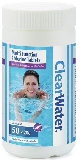 Clearwater Hot Tub Multifunction Tablets - 1 Kg