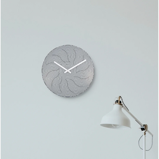 Waves 40cm Silent Wall Clock