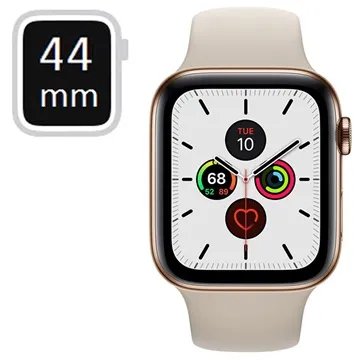 Apple Watch Series 5 LTE MWWH2FD/A - Stainless Steel, Sport Band, 44mm - Gold