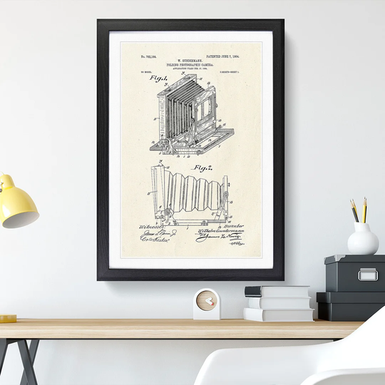 Camera Patent - Picture Frame Painting