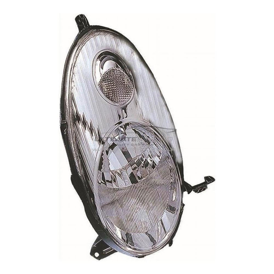 For Nissan Micra K12 Hatchback 2003-2007 Chrome Headlight Lamp Passenger Side