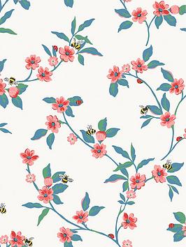 Cath Kidston Cath Kidson Greenwich Flowers Wallpaper