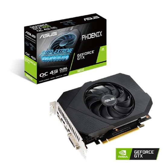 ASUS Phoenix GeForce GTX 1650 OC 4GB Graphics Card