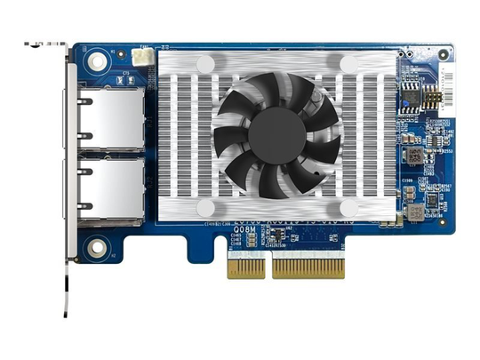 QNAP QXG-10G2T-X710 - Network Adapter - PCIe 3.0 x4 - 10Gb Ethernet x 2