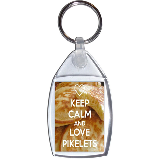 Keep Calm and Love Pikelets - Keyring