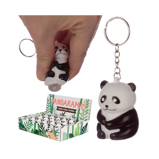 Fun Collectable Pooping Panda Keyring