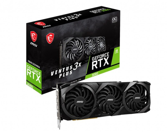 MSI GeForce RTX 3080 VENTUS 3X PLUS 10GB OC LHR Graphics Card