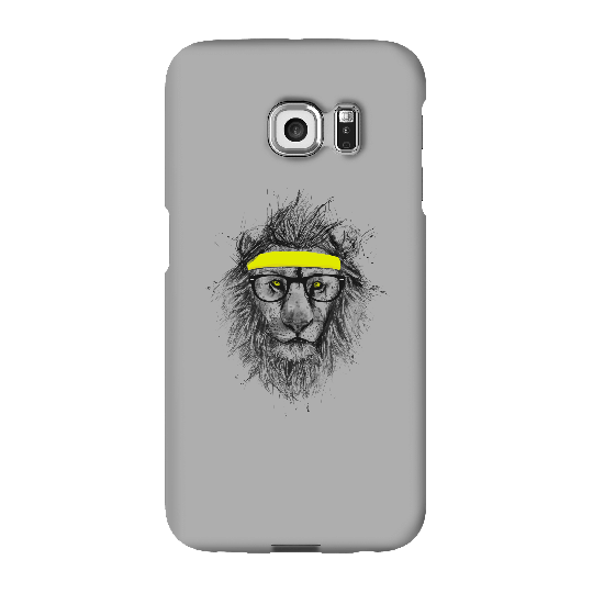 Balazs Solti Lion And Sweatband Phone Case for iPhone and Android - Samsung S6 Edge Plus - Snap Case - Matte