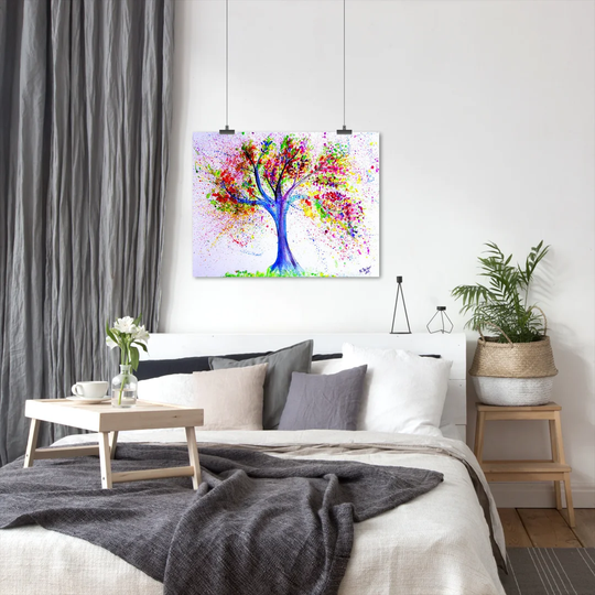 Tree of Life by M Bleichner - Unframed Painting Print on Paper