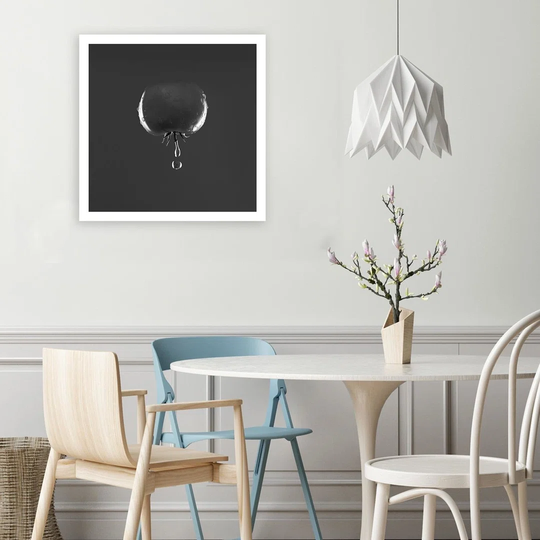 Canvas Print Tomato Vegetable Water Drop